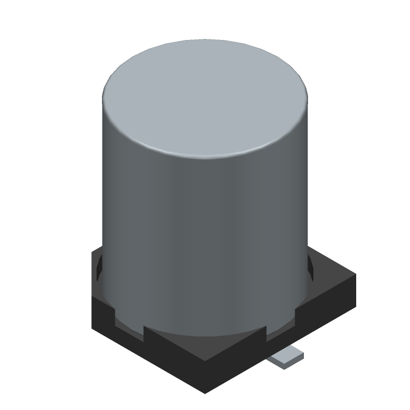 Aluminum Electrolytic Capacitor, Polarized, Aluminum, 35V, 20% +Tol, 20% -Tol, 330uF, Surface Mount, 3333, ROHS COMPLIANT