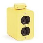 Power Distribution Units Super-Safeway Multiple Outlet Box, Extended Depth, 2-Sided, F3 , single