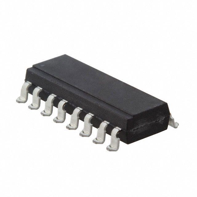 Transistor Output Optocoupler, 4-Element, 5000V Isolation, LEAD FREE, SURFACE MOUNT, PLASTIC PACKAGE-16