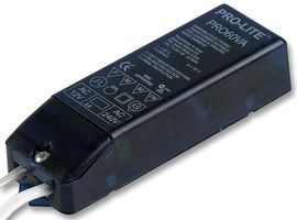 PRO-LITE         PRO60VA             Isolation Transformer, 60 VA, 1 x 240V, 11.6V, 270 mA