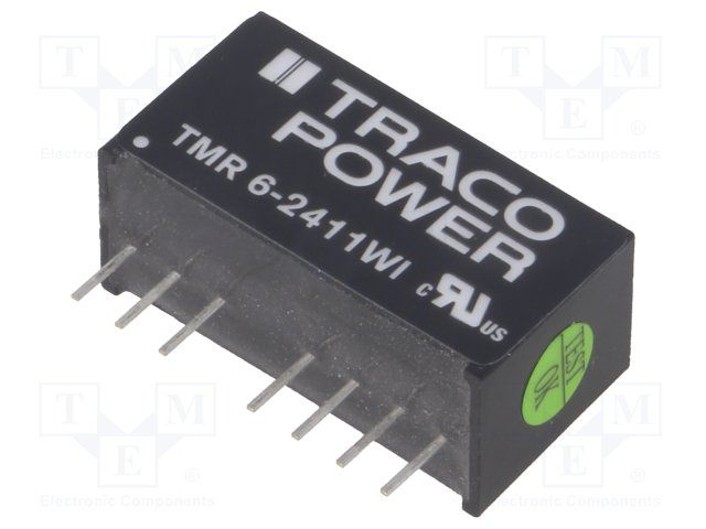 5V 6W DC/DC Converter, 9-36VDC In, SIP, 1.2A