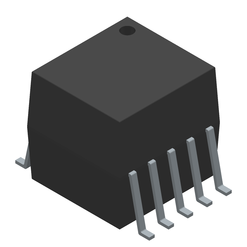Audio Transformer 1:1 1.5kV 55R/70R SMD Gull Wing