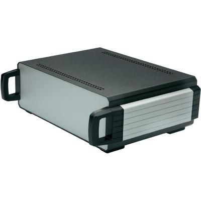 Desktop case Aluminium Anthracite 350 x 260 x 120 Axxatronic 31110006-CON 1 pc(s)