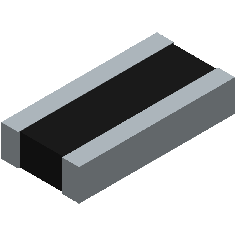 Fixed Resistor, Metal Glaze/thick Film, 0.5W, 0ohm, Surface Mount, 0612, CHIP