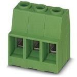 3 Pos Terminal Block, 10.16mm Pitch, 600V, 57A, Thru-Hole