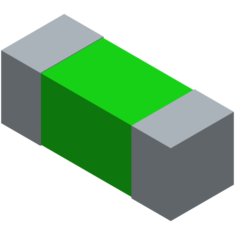 3.15A 600VDC SMT Fuse, 250VAC, 39.5mR