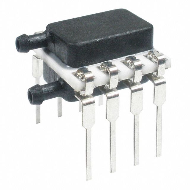 Differential Pressure Sensor, 0.25% Acc, SPI, 3.3V, DIP