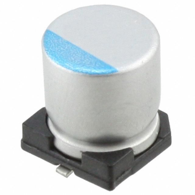 47uF 10V Radial Aluminum Electrolytic Capacitor, 28mR ESR, 105C