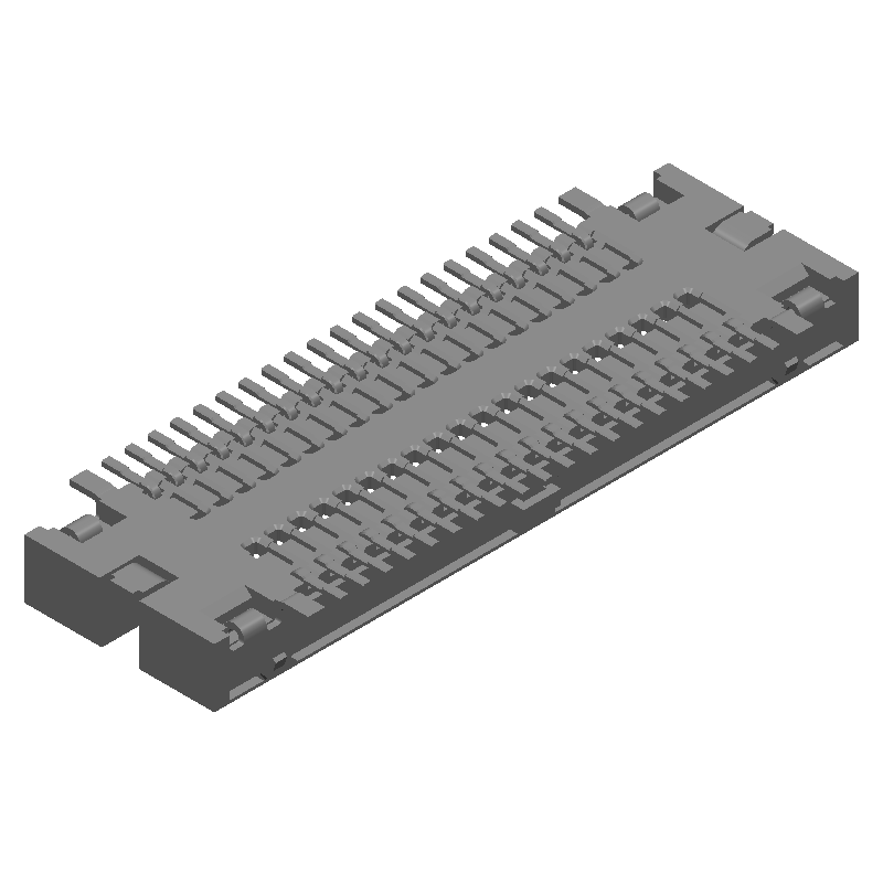 Conn Board to Board RCP 40 POS 0.4mm Solder ST SMD T/R