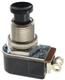 SPST Pushbutton Switch, 6A 125VAC, Latched/Momentary, Solder, Panel Mount