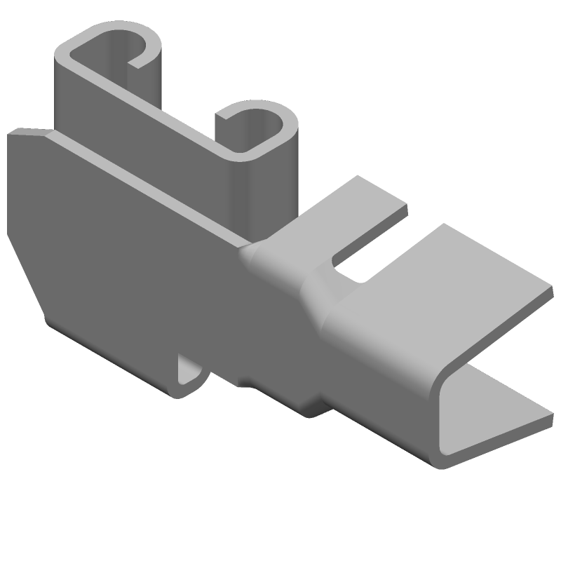 Quick Disconnect Terminal, 10-12AWG, Female, 6.35mm Tab, Tin Plated Bronze