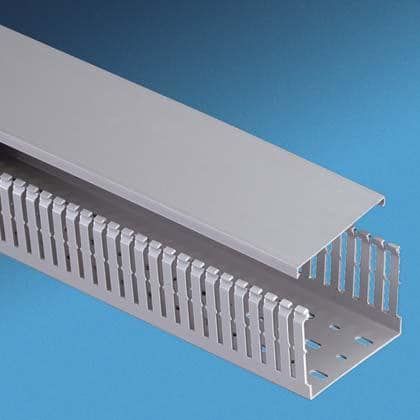 Wire Ducting Slotted Metric Duct PVC50mmx100mmx2M