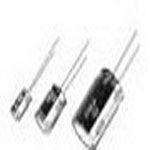 3.3uF 50V Radial Aluminum Electrolytic Capacitor, 20% Tol