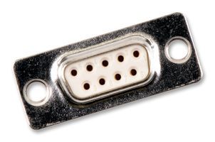 FCT - A MOLEX COMPANY   F15S0G3   Standard D Sub Connector, DA, Receptacle, 15 Contacts, Steel Body, Solder