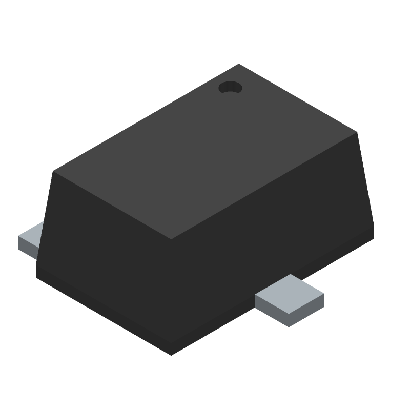 PNP BJT Transistor, 65V VCEO, 100mA IC, 100MHz, SOT-723