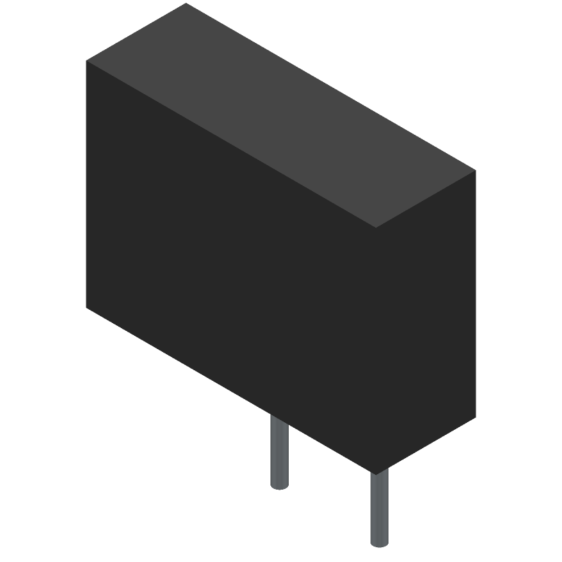 Power Relay 12VDC 3A SPST-NO(20.3x7x15)mm THT