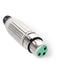 4 Pos XLR Connector F, Shielded, Solder, 10A, 125V