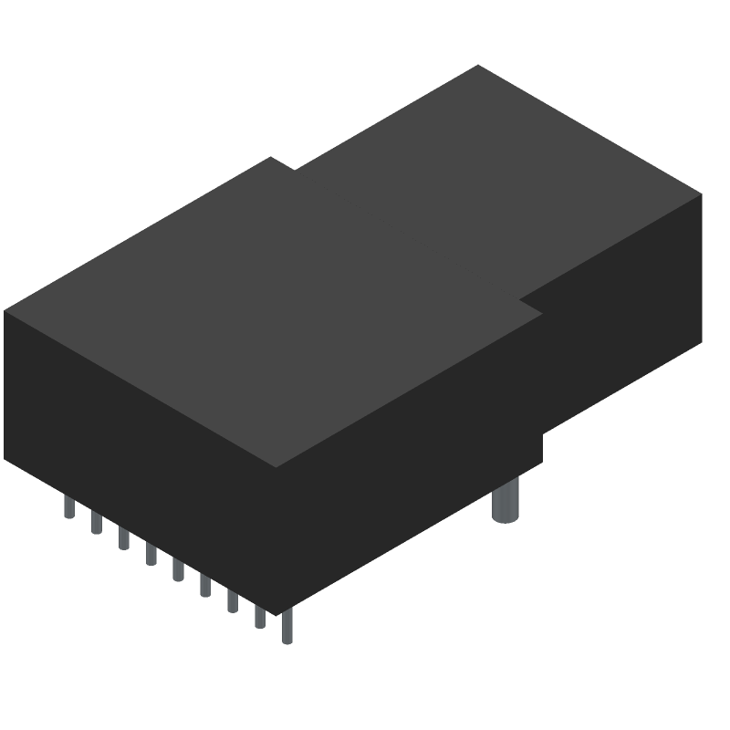 1300nm Fiber Optic Transceiver, 100Mbps, 5V, Through Hole Module