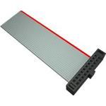 Cable Assembly 0.177m 30AWG 1.27mm 50 to 50 POS IDC Connector to 2(IDC Connector) F-F TIGER EYE™ Bulk