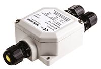 Glass Fibre Reinforced Polymer IP65 Junction Box, 4 Terminal, 74.5 x 94.5 x 45.5mm, Grey