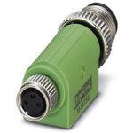 4-Contact Circular Connector Adapter, Male-Female, 4A, IP65