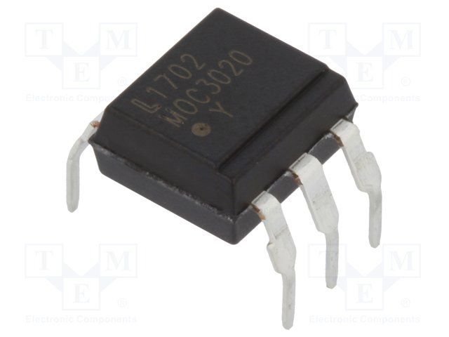 OPTOISOLATOR 5KV TRIAC 6DIP
