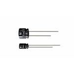 220uF 35V Aluminum Electrolytic Capacitor, Radial, 10x9mm, 360mA