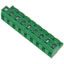 9 Pos Terminal Block, 7.62mm Pitch, 15A, 300V, Screw, RA