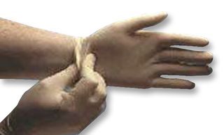 MULTICOMP   DYC200-02-C100-9-T-M   GLOVE, LATEX, M, PK100