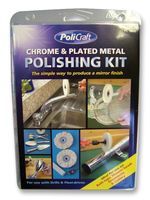 POLICRAFT         PC1005             POLISHING KIT - CHROME & PLATED FINISH