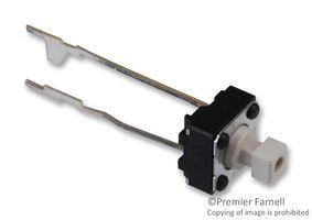 Tactile Switch, 6x6x7.3mm, 50mA, 24VDC, SPST, Through Hole