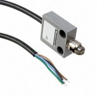 Snap Acting/Limit Switch, SPDT, Momentary, 4mm, Wire Terminal, Cross Roller Plunger (90 Degree Rotated Actuator, Panel Mount