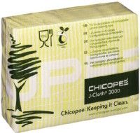Chicopee Case of 500 Yellow Multi-purpose Wipes for Food Industry, General Cleaning Use