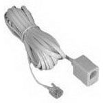 Cable Assembly Extension Cord 7.62m 4 POS Modular Plug to 4 POS Modular Jack PL-RCP