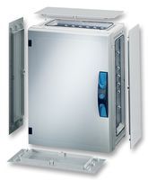 ENCLOSURE, GREY LID, SIZE 2; Enclosure Type:DIN Rail; Enclosure Material:Thermoplastic; Body Colour:Grey; External Height - Imperial:14.41; External Height - Metric:366mm; External Width - Imperial:10.87; External Width - Metric:276mm; External Depth - Imperial:7.32; External Depth - Metric:186mm; IP Rating:IP65; NEMA Rating:Not Rated