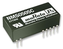 2W DC-DC Converter, 2x15V, 67mA, Isolated, DIP, 6kV