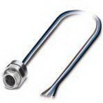 M8 Sensor/Actuator Cable Assembly, 4-Pos, 4A, 30V, IP67