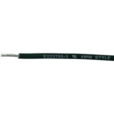 MediKabel 121247, Enamelled Copper Control Wire, , 24AWG, Black Sheath