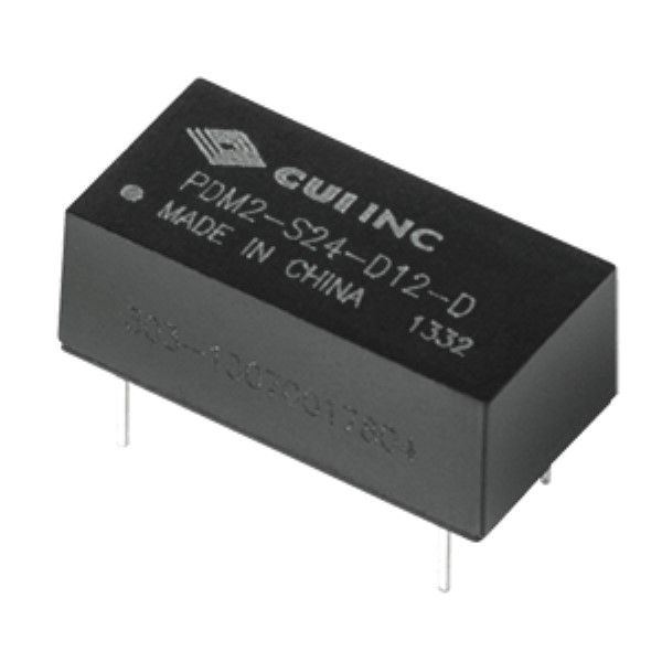 2 W, 12 V, 167 mA, Single Unregulated Output, Isolated Dc-Dc Converter