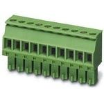 16 Pos 1 Row 3.81mm Pitch Terminal Block, 8A, 160V, Green