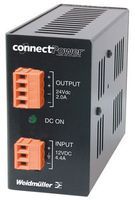 24V 44W DC/DC Converter, 10-16VDC In, 2A Out, Enclosed