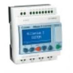 Modular PLC, 12 Digital In, 8 Relay Out, LCD, 24VAC, IP40