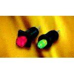 DPST Momentary Pushbutton Switch, 0.2A, 50VDC, LED Illum, Panel Mount