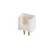 2 Pos 1 Row Male Header Connector, 2.45mm Pitch, Gold Plated