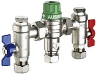 Reliance Brass Ausimix Thermostatic Mixing Valve, 22mm