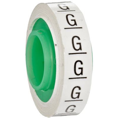 Adhesive Cable Marker,  G Legend Maximumof 9.65mm 10 Markers