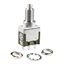 Switch Push Button ON (ON) SPDT Round Plunger 6A 250VAC 30VDC Momentary Contact Panel Mount Solder Lug