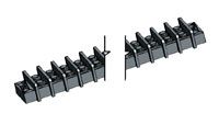 16 Pos Barrier Strip Terminal Block, 300V, 25A, Screw, Panel Mount