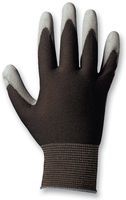 Lightweight polyamide knitted glove. Polyurethane coating at palm and fingertips. Excellent dexterity, strong...