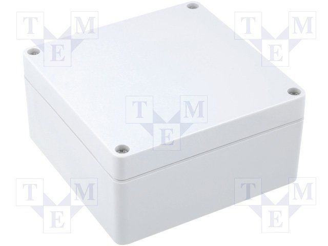 BOX ABS GRAY 4.72L X 4.72W